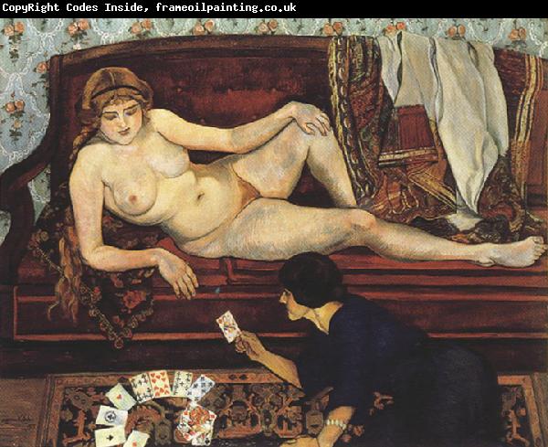 Suzanne Valadon Future Unveiled or The Fortune Teller (mk39)